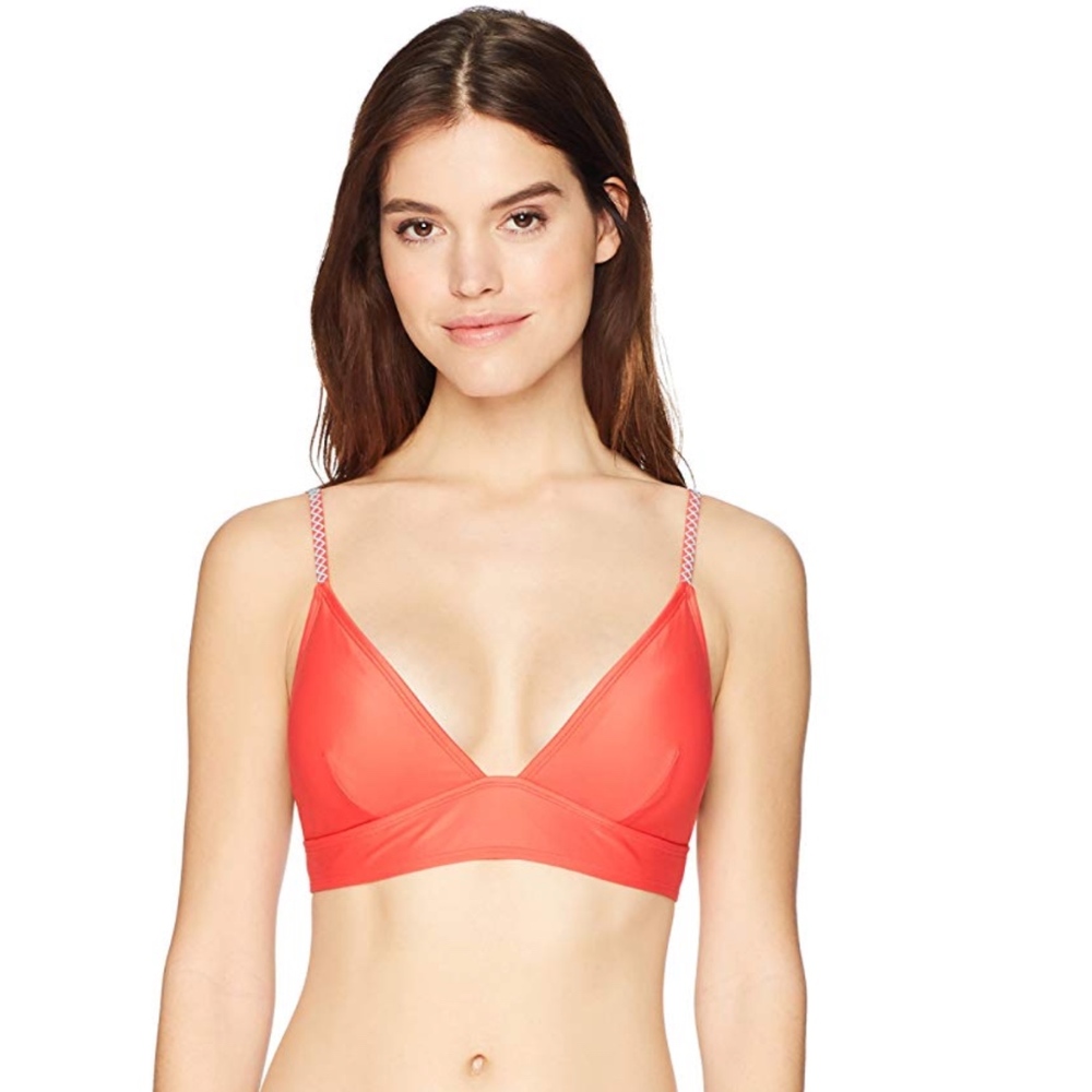 XL Fixed Triangle Bikini Top NWT